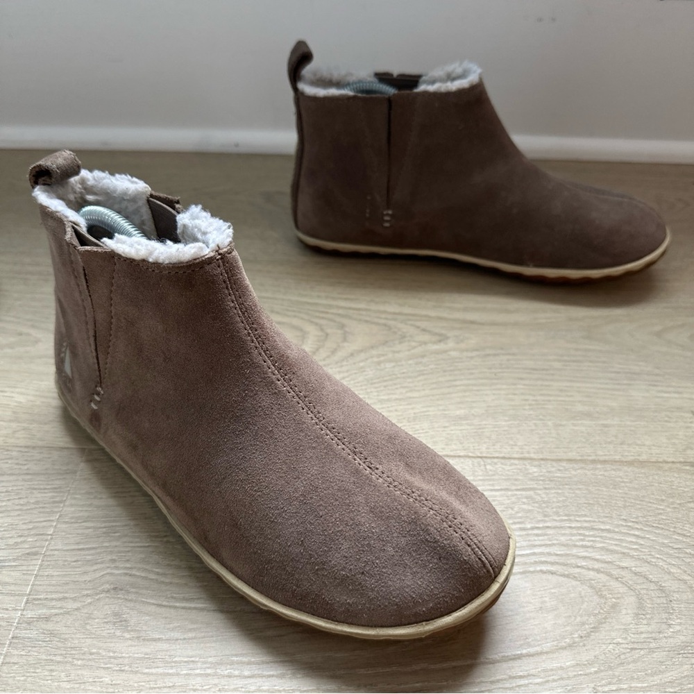 L.L. Bean Womens Size 8 Mountain Slipper Boots Brown 301554 Slip On MOC Comfort